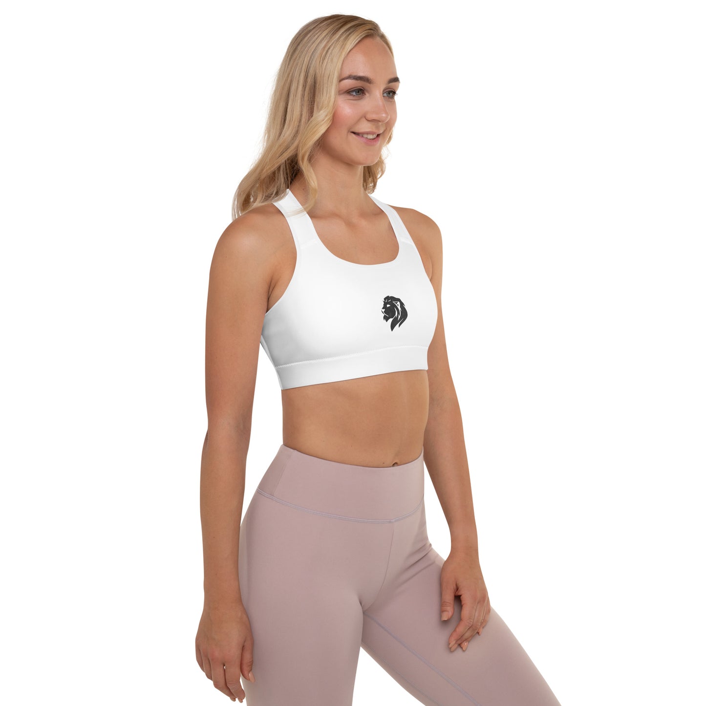 0501 Sports Bra, Solid White, 03