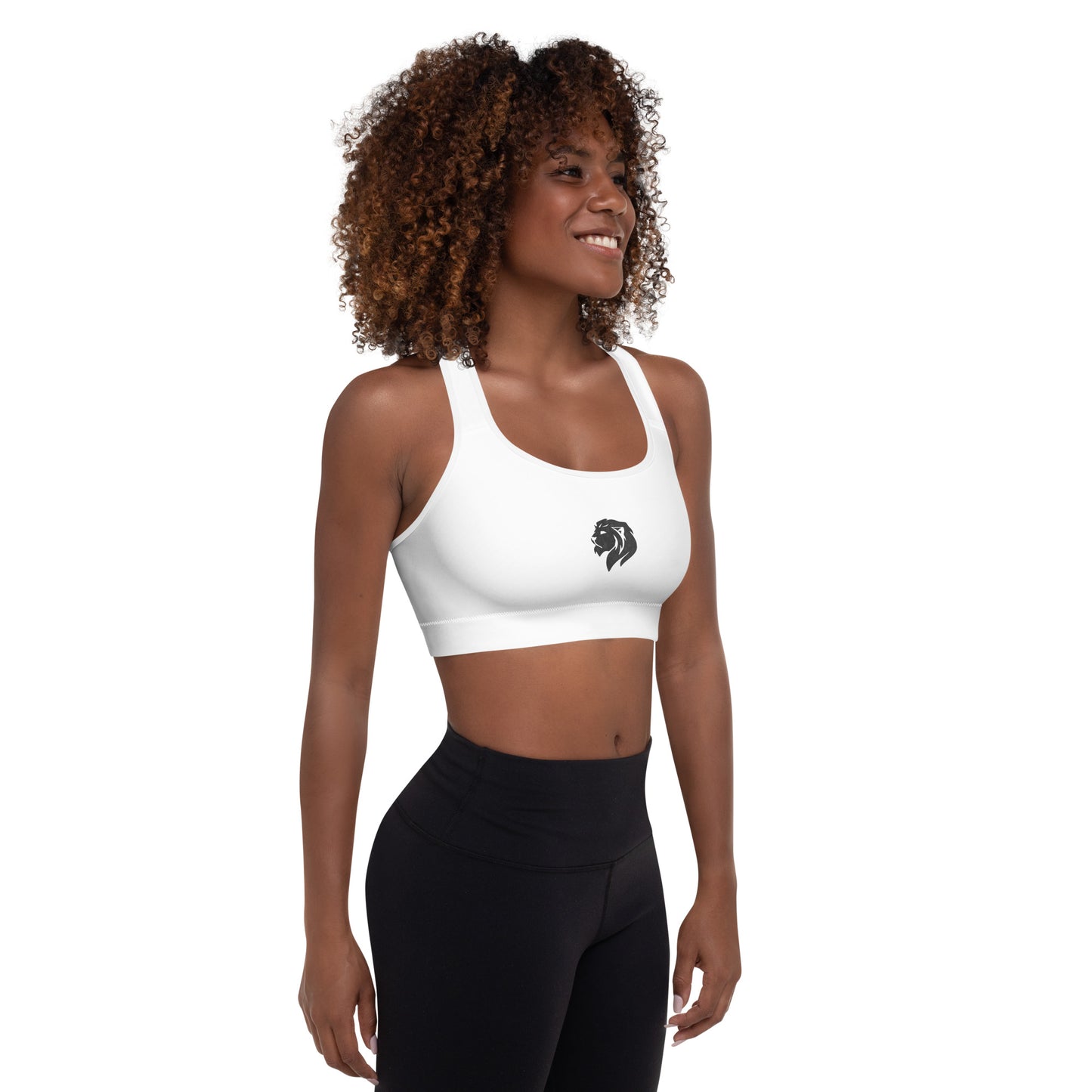 0501 Sports Bra, Solid White, 03