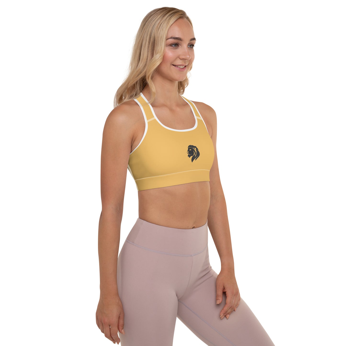 0501 Sports Bra, Solid Gold, 03