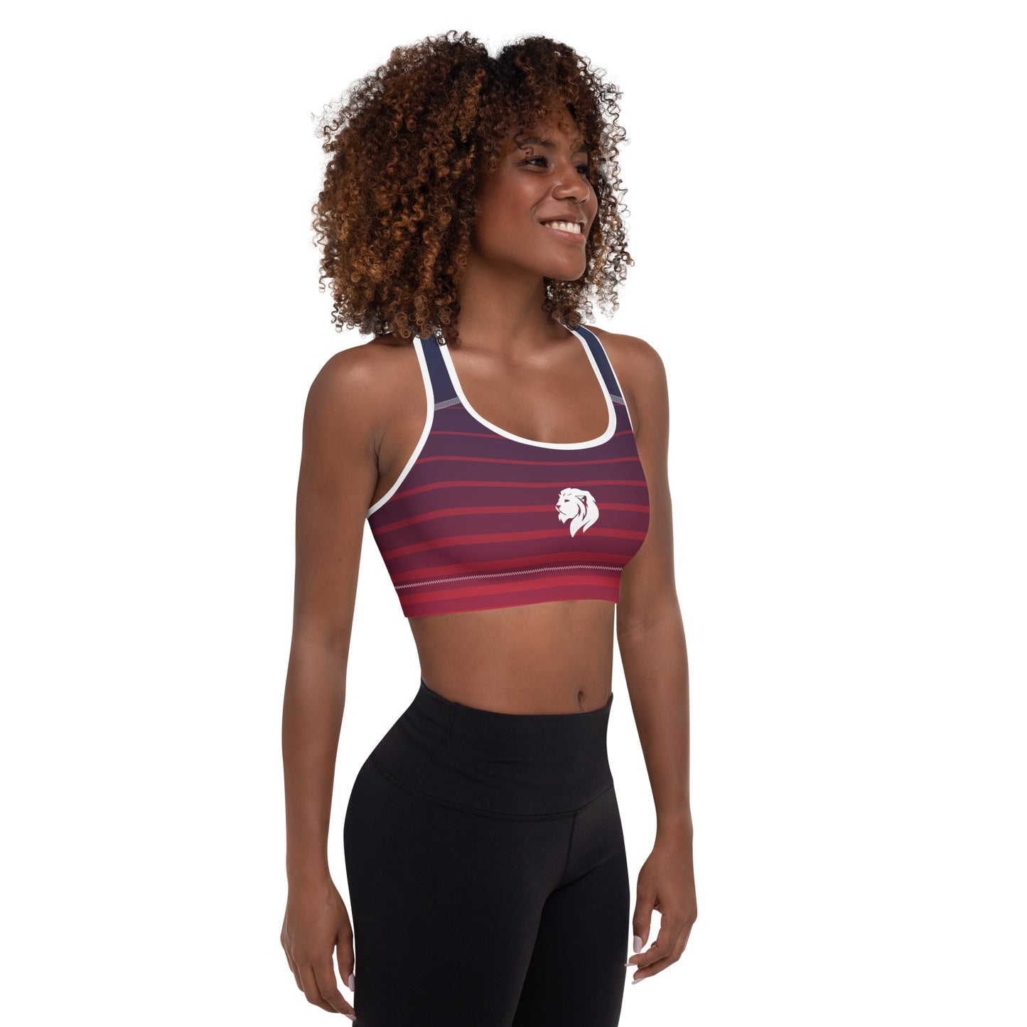 0501 Sports Bra, Stripes Red to Blue, 03