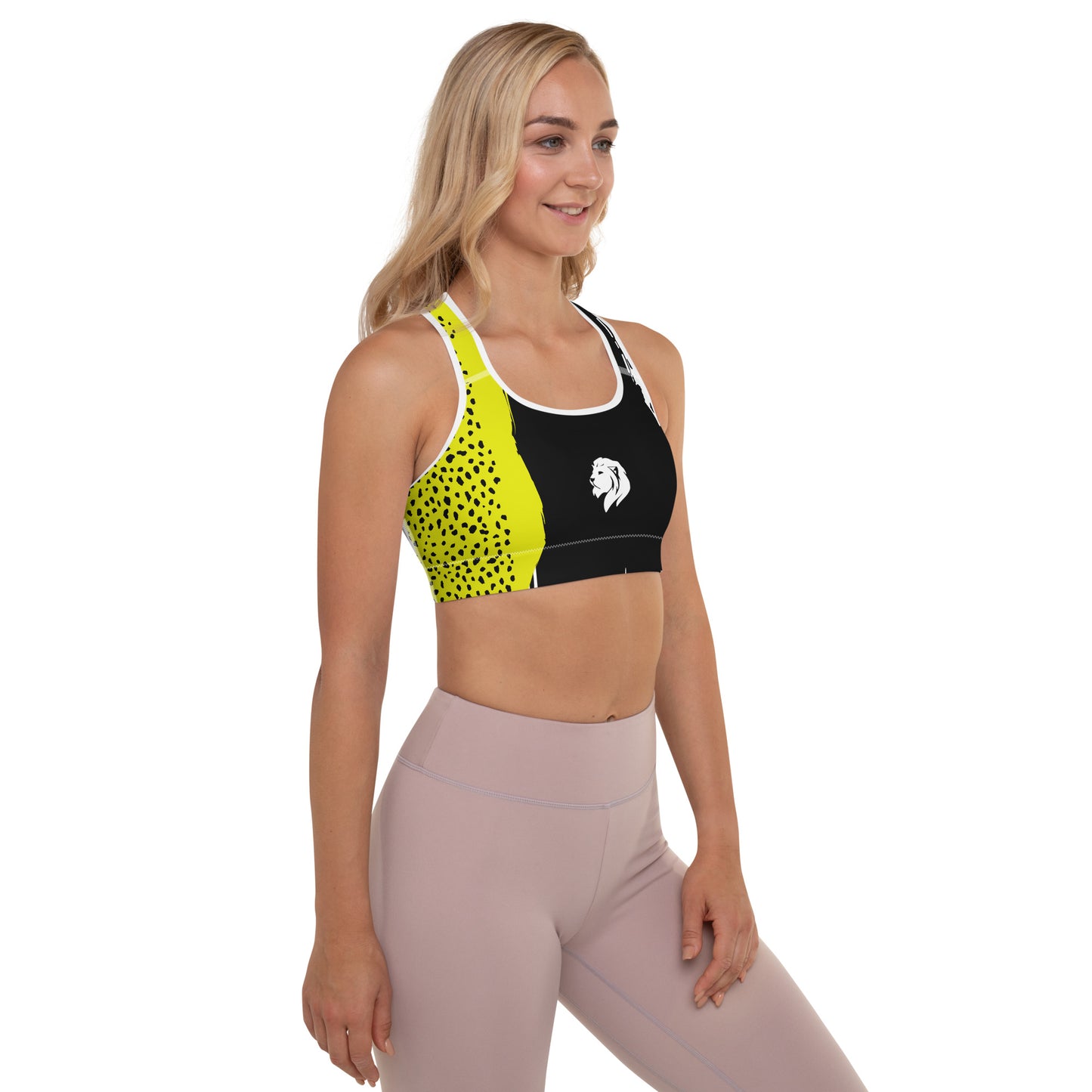 0501 Sports Bra, Paint Swatches with Spots, 03