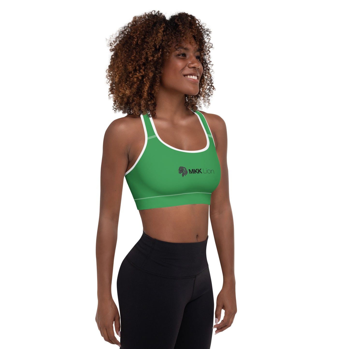 0501 Sports Bra, Solid Green, MKK Name