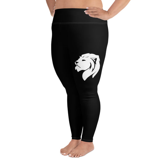 0304 Plus Leggings, Solid Black