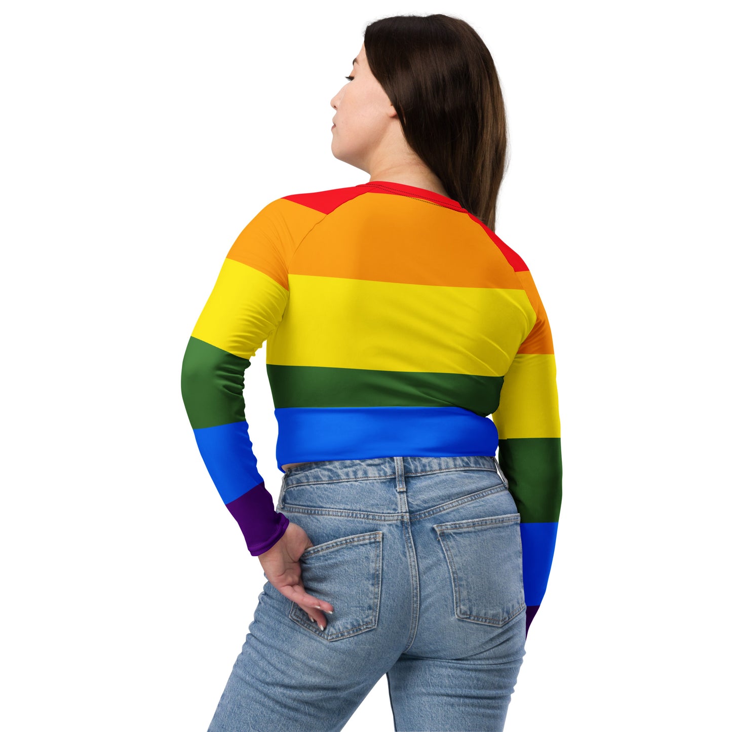 0103 Long-Sleeve Crop Top, Pride, 02