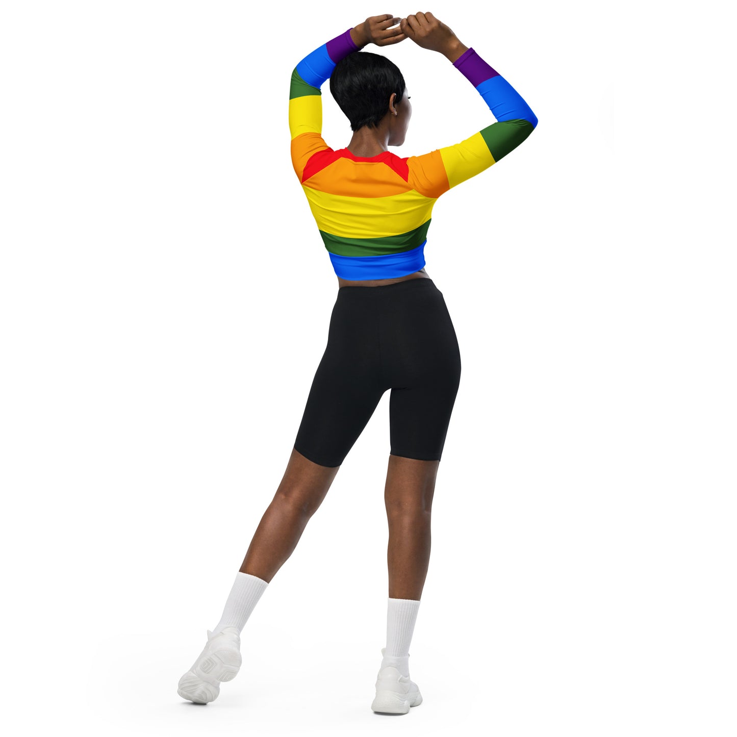 0103 Long-Sleeve Crop Top, Pride, 02