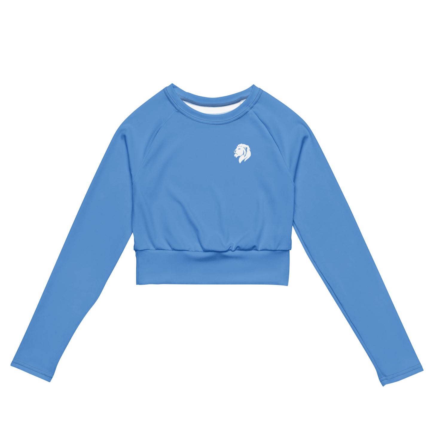 0103 Long-Sleeve Crop Top, Solid Blue, 02