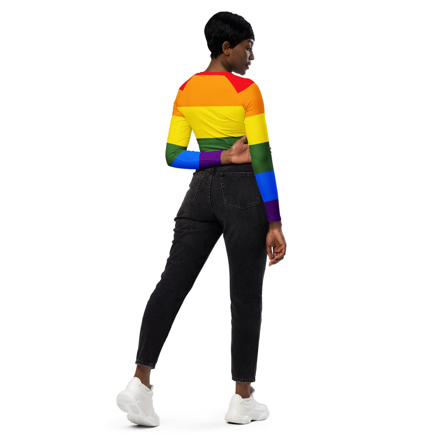 0103 Long-Sleeve Crop Top, Pride, 02