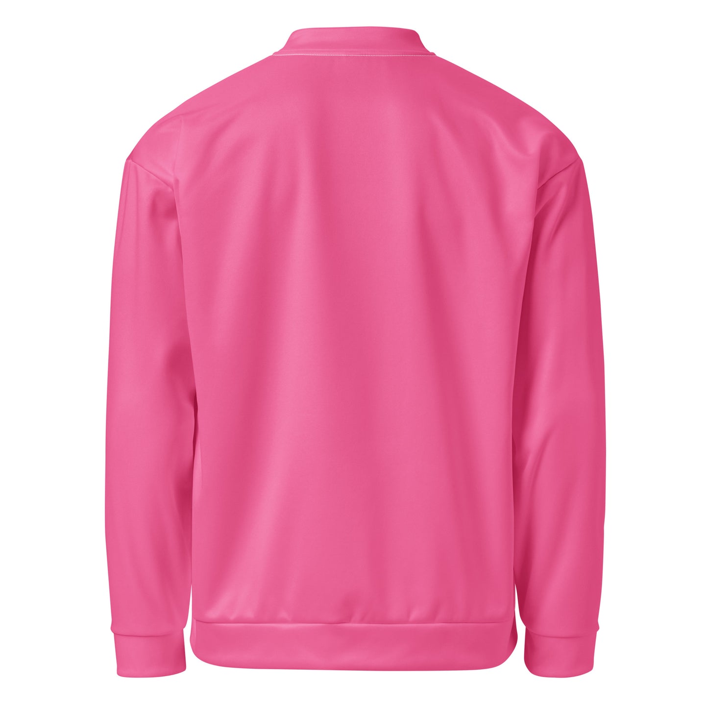 0601c Unisex Bomber Jacket, Solid Pink, 02