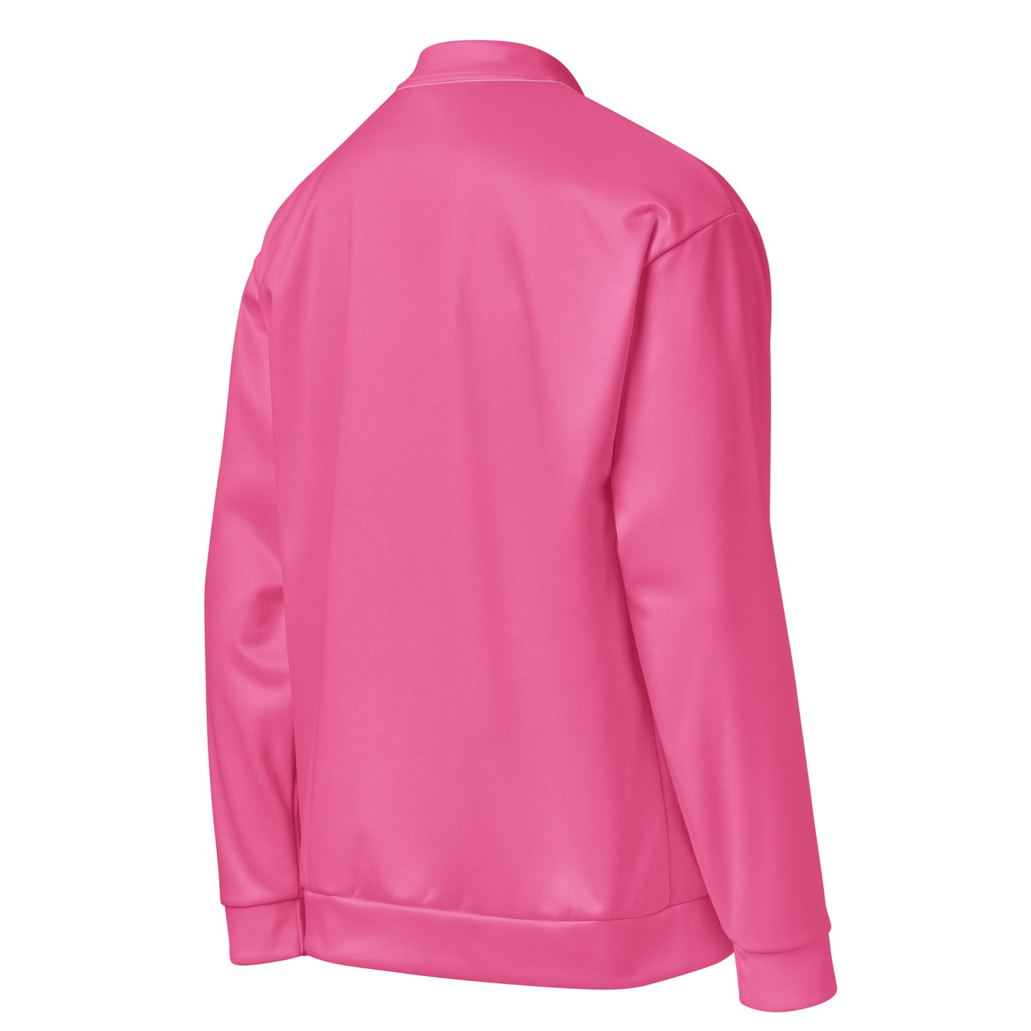 0601c Unisex Bomber Jacket, Solid Pink, 02