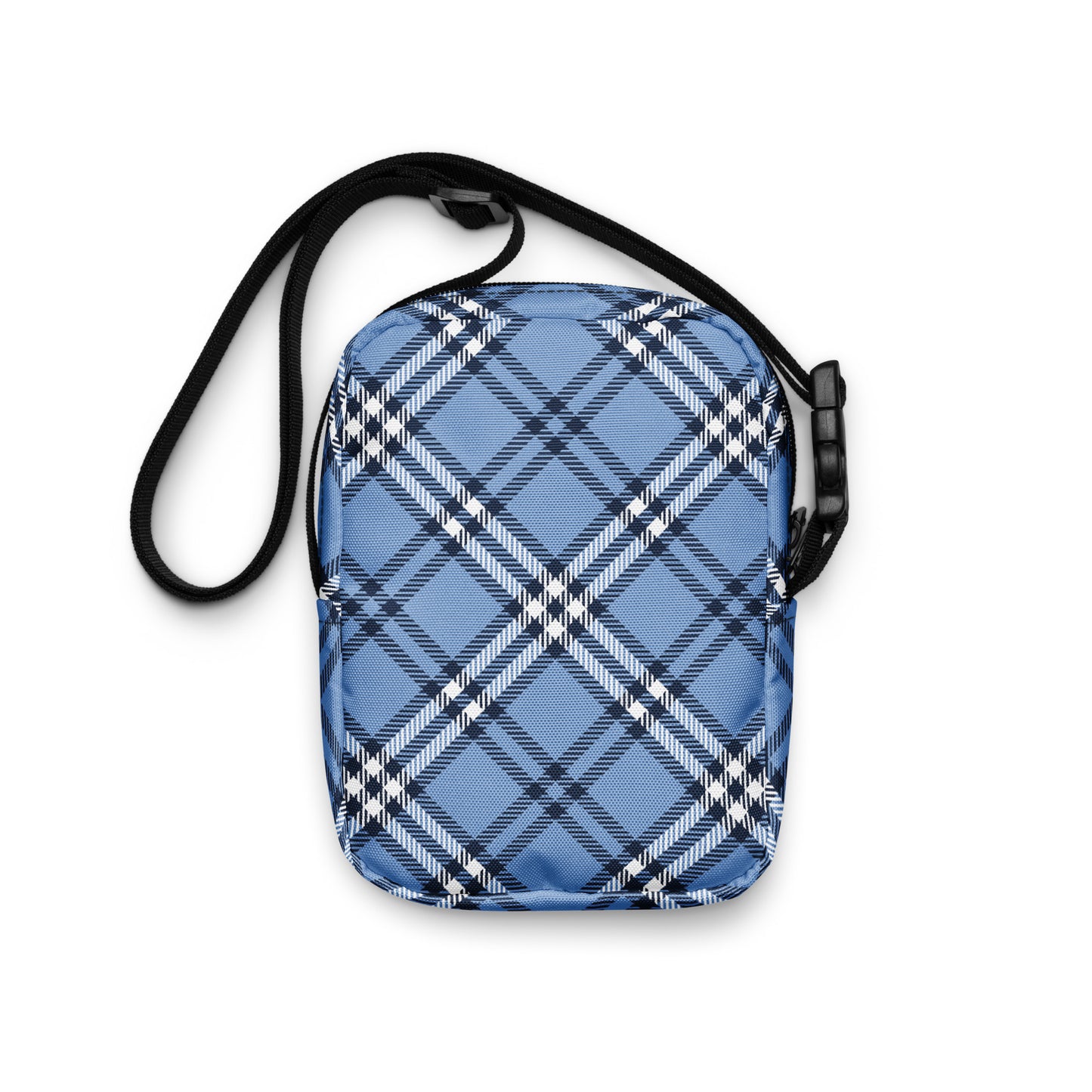 0904 Messenger Bag, Plaid Blue, 02