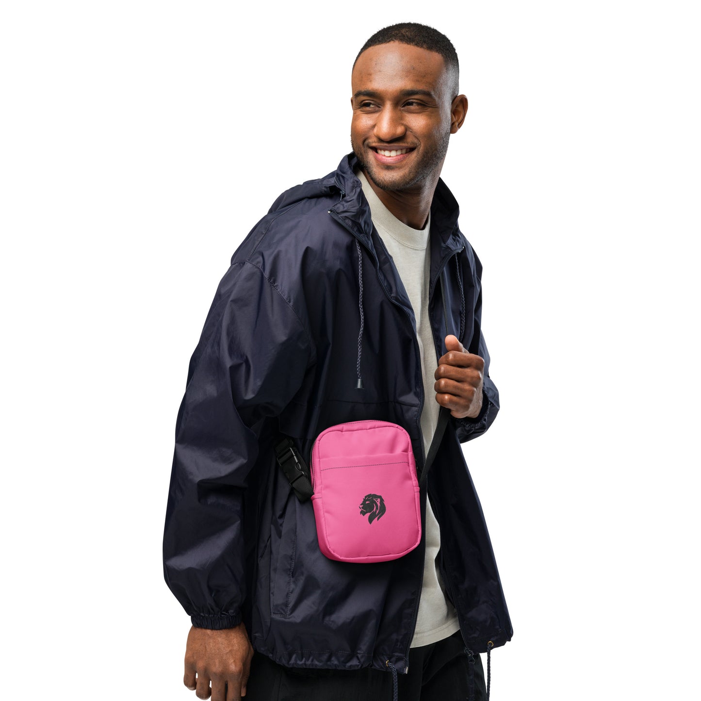 0904 Messenger Bag, Solid Pink, 02