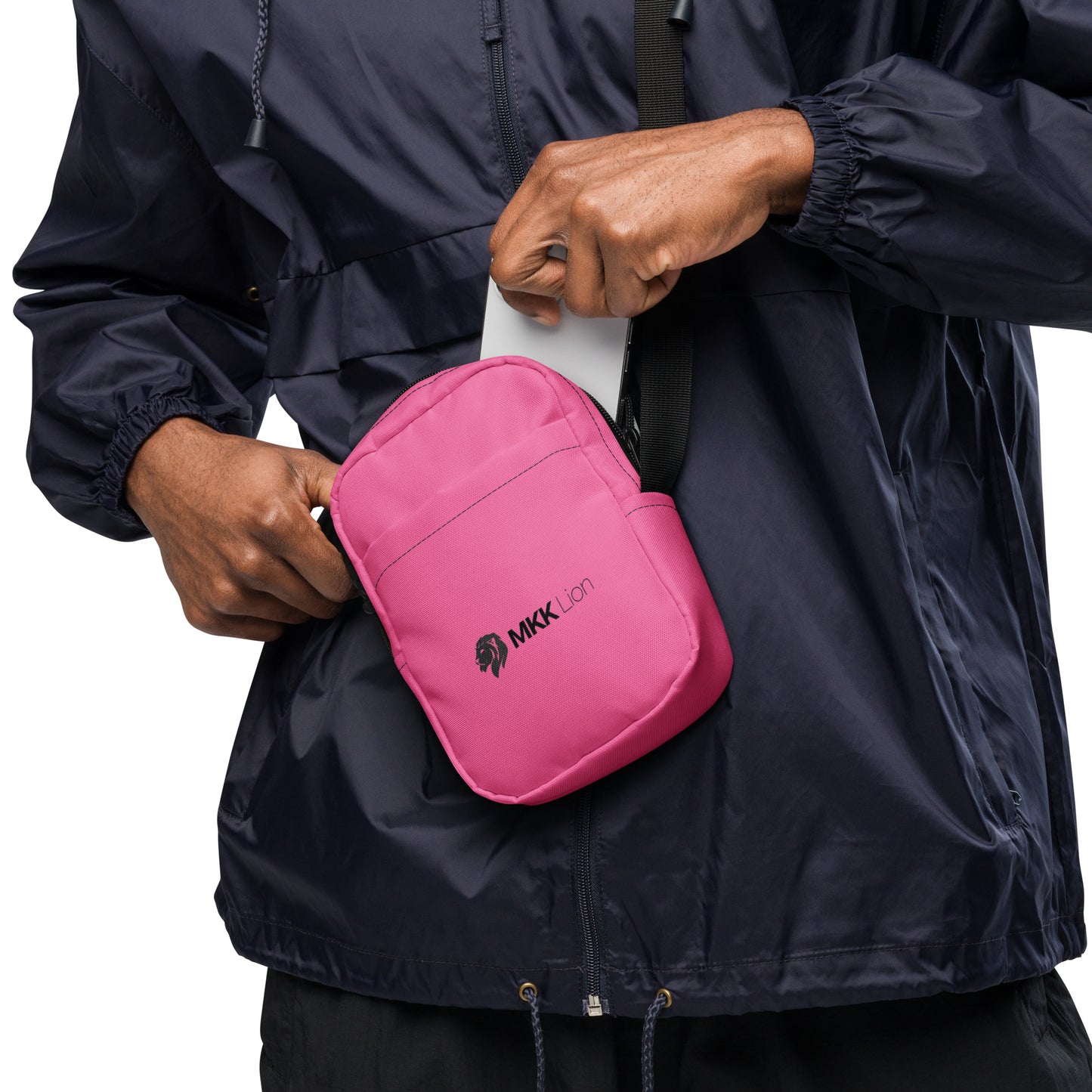 0904 Messenger Bag, Solid Pink, MKK Name