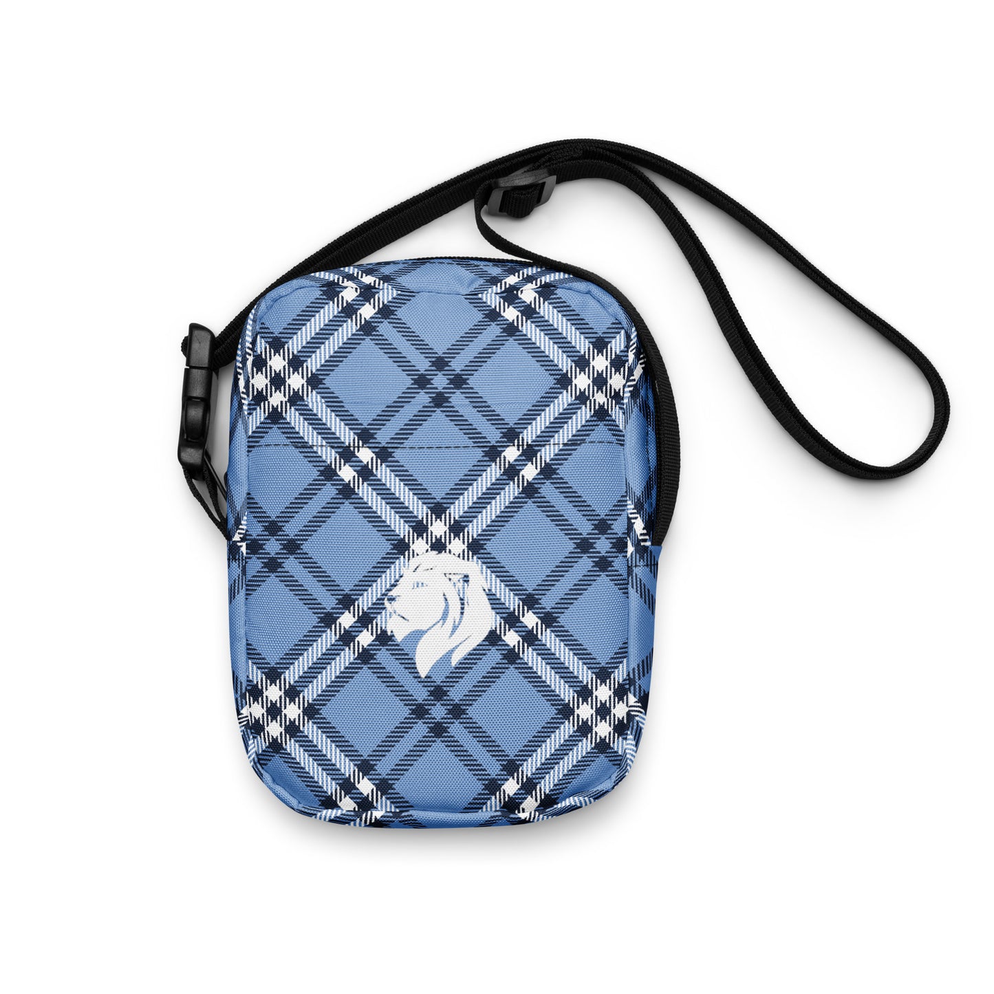 0904 Messenger Bag, Plaid Blue, 02