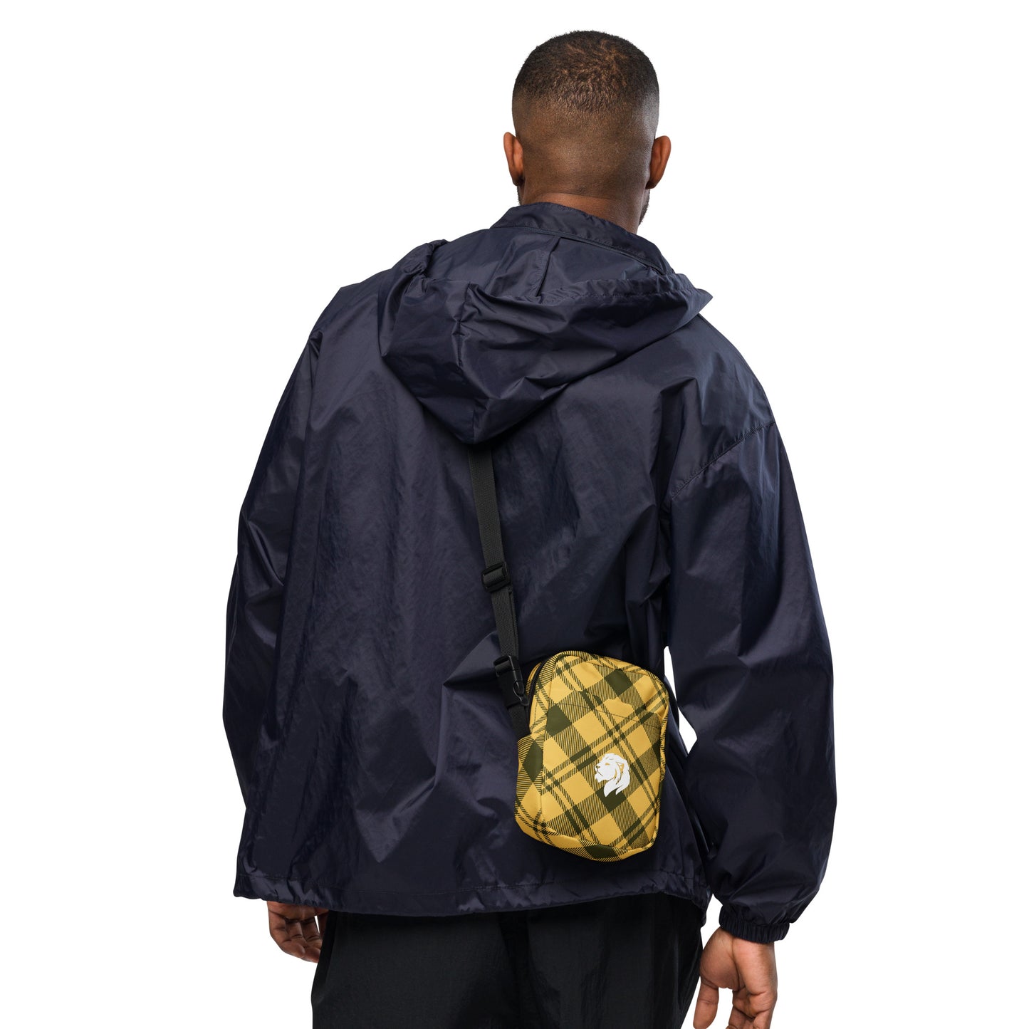 0904 Messenger Bag, Plaid Yellow, 02