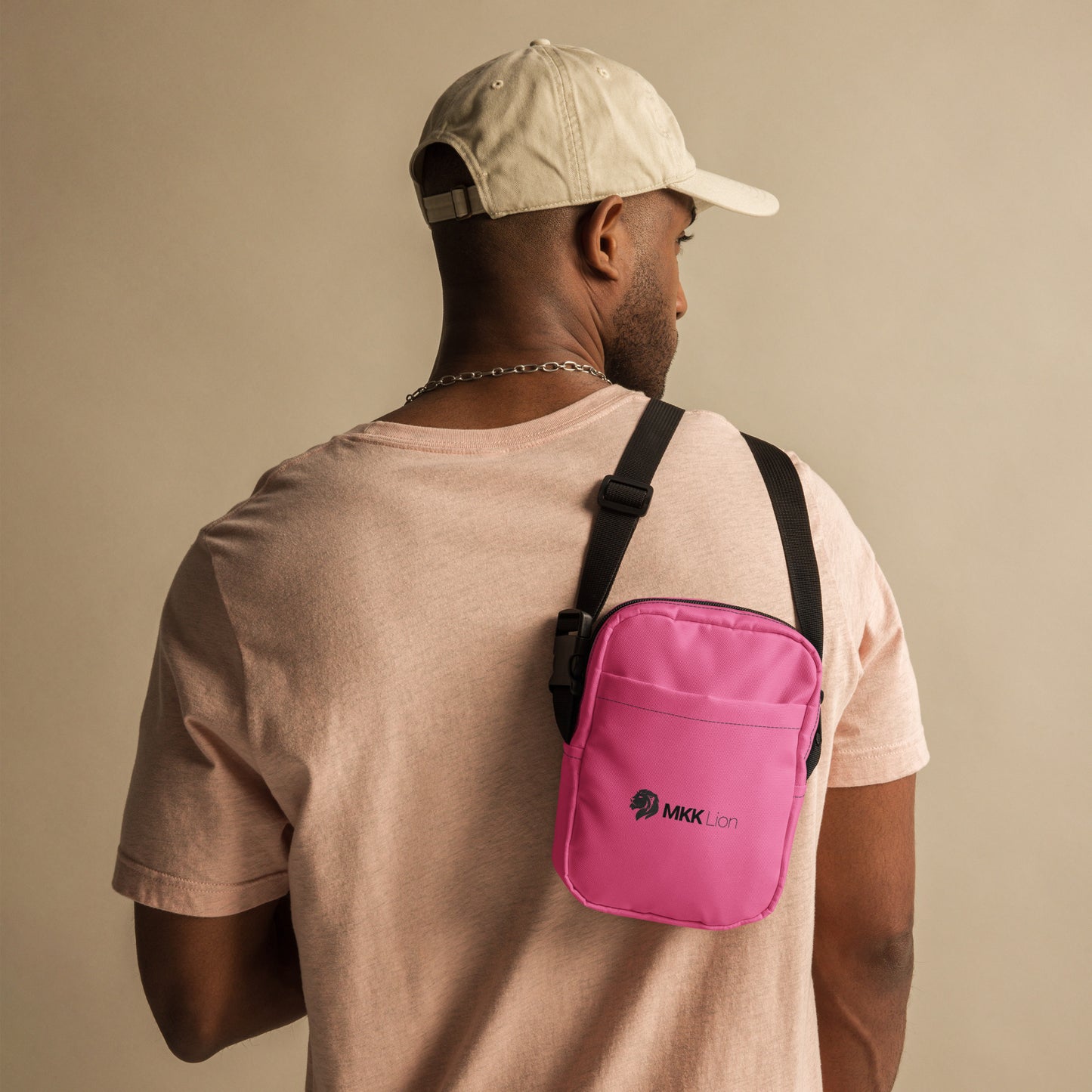 0904 Messenger Bag, Solid Pink, MKK Name