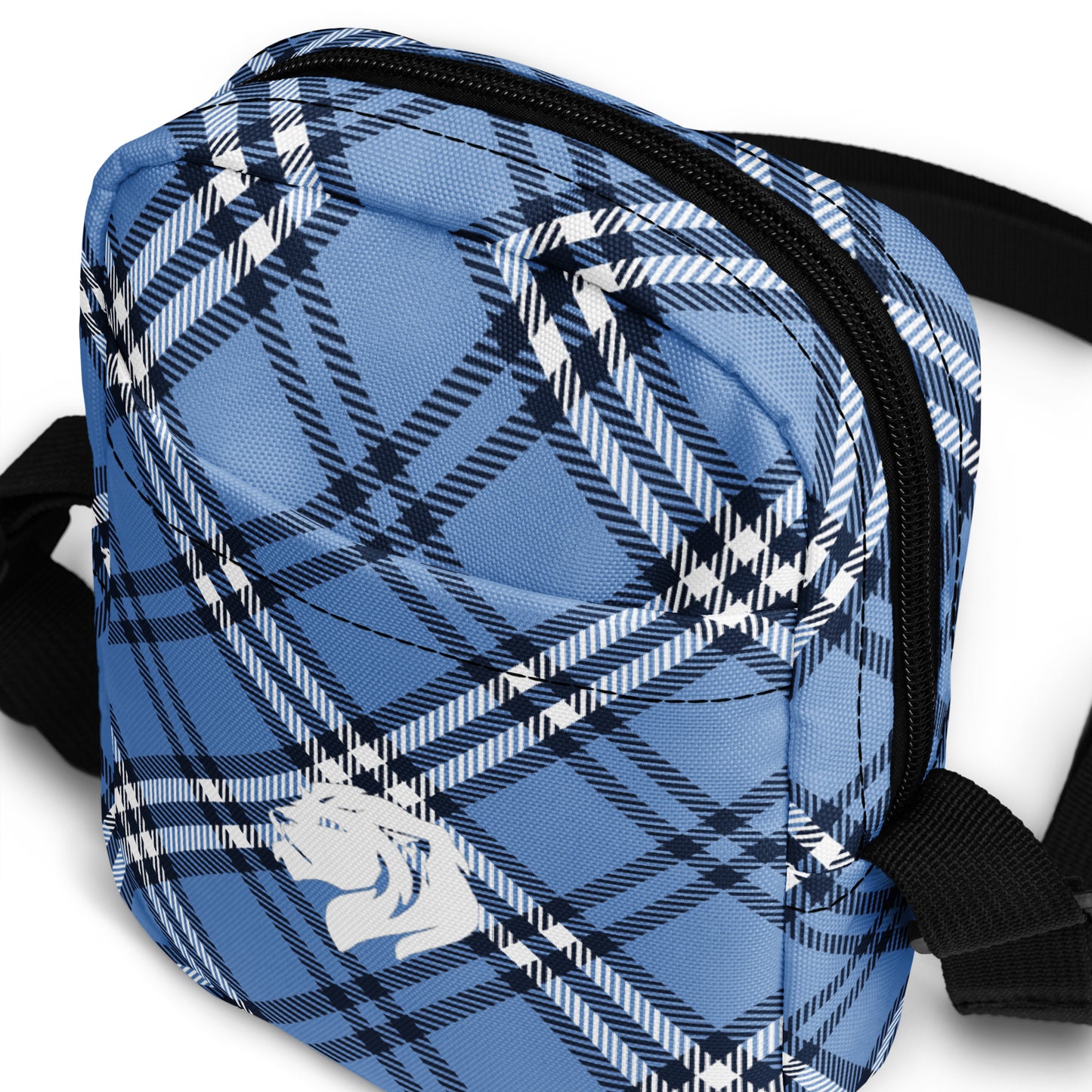 0904 Messenger Bag, Plaid Blue, 02