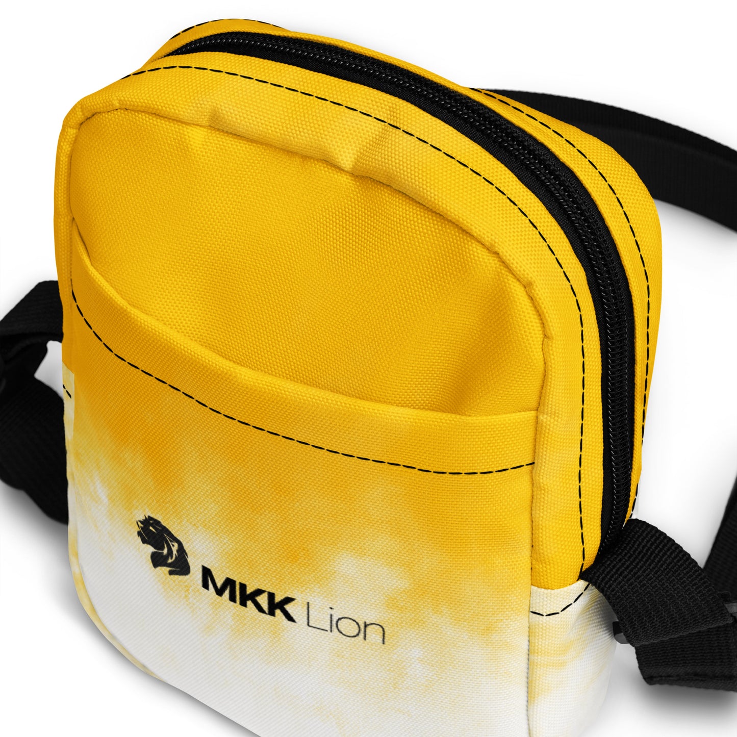 0904 Messenger Bag, Gradient White to Yellow, MKK