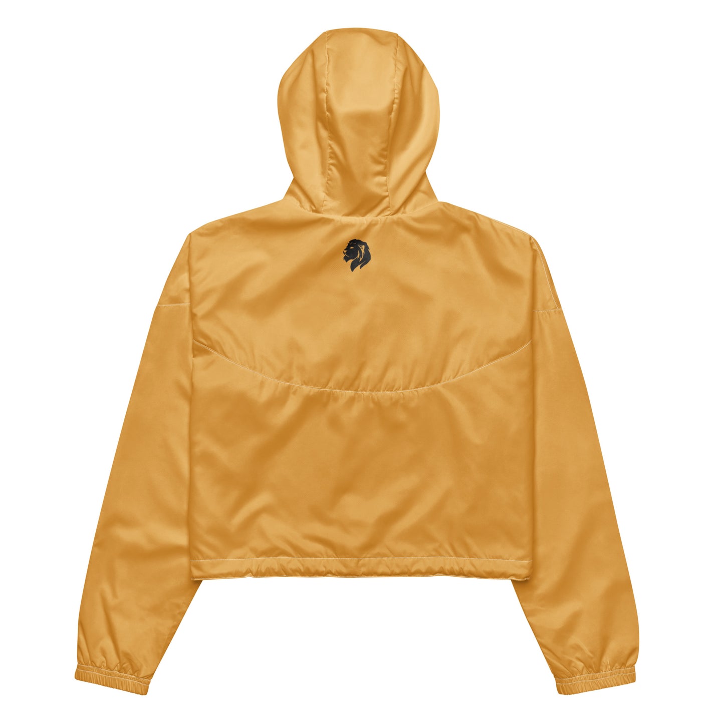 0604 Women’s Cropped Windbreaker, Solid Gold, 02