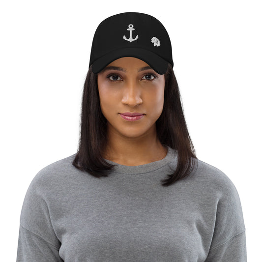 0802z Baseball Cap, Icon - Anchor