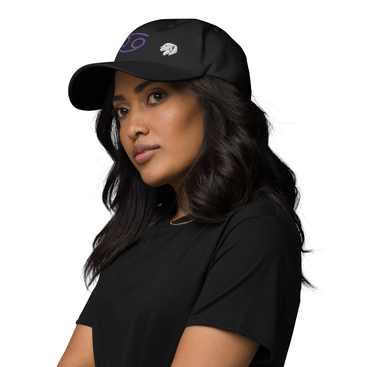 0802z Baseball Cap, Astrology Zodiac - Cancer Crab