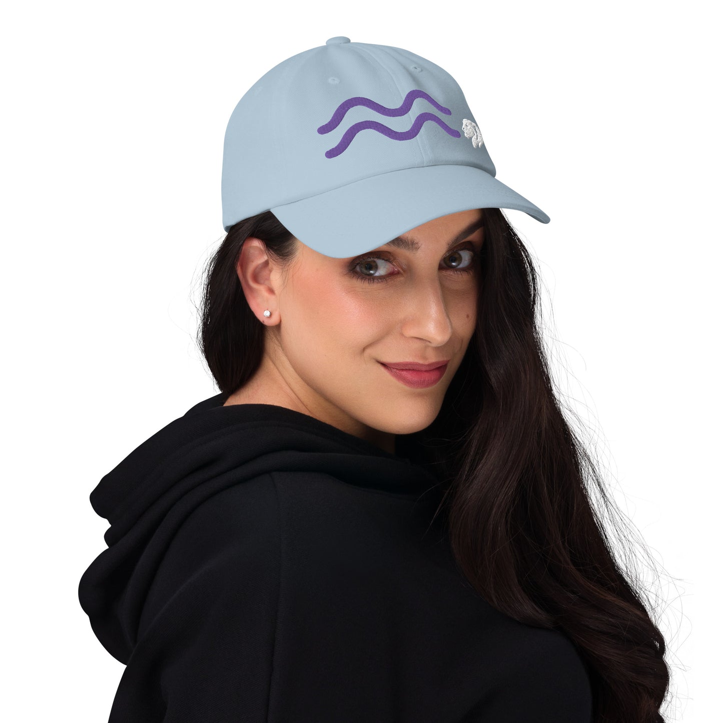 0802z Baseball Cap, Astrology Zodiac - Aquarius