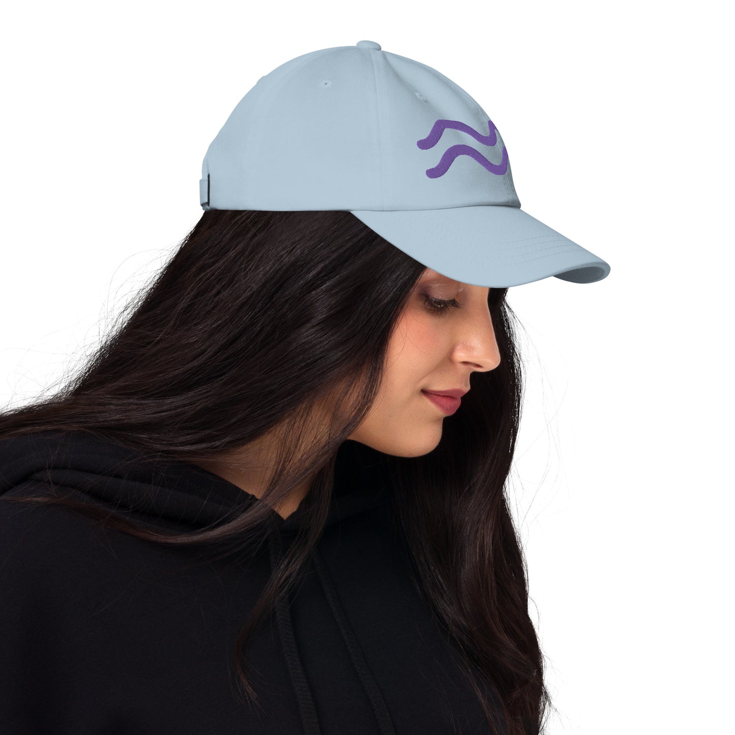 0802z Baseball Cap, Astrology Zodiac - Aquarius