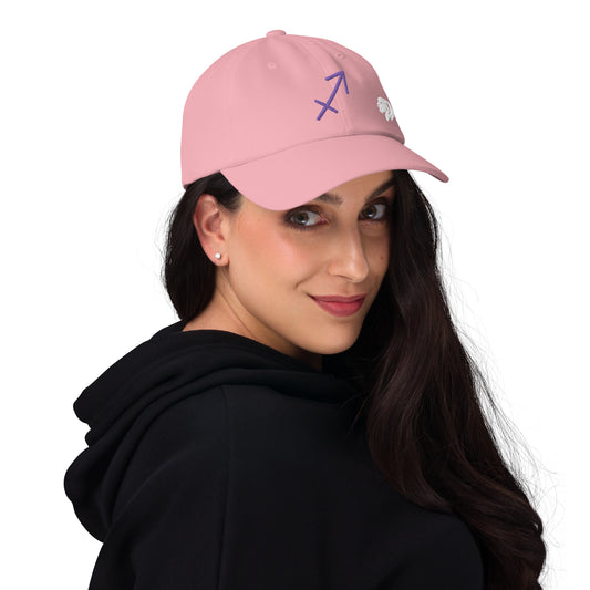 0802z Baseball Cap, Astrology Zodiac - Sagittarius