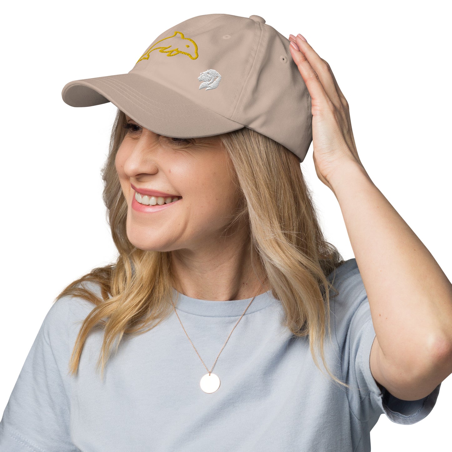 0802z Baseball Cap, Animal - Dolphin