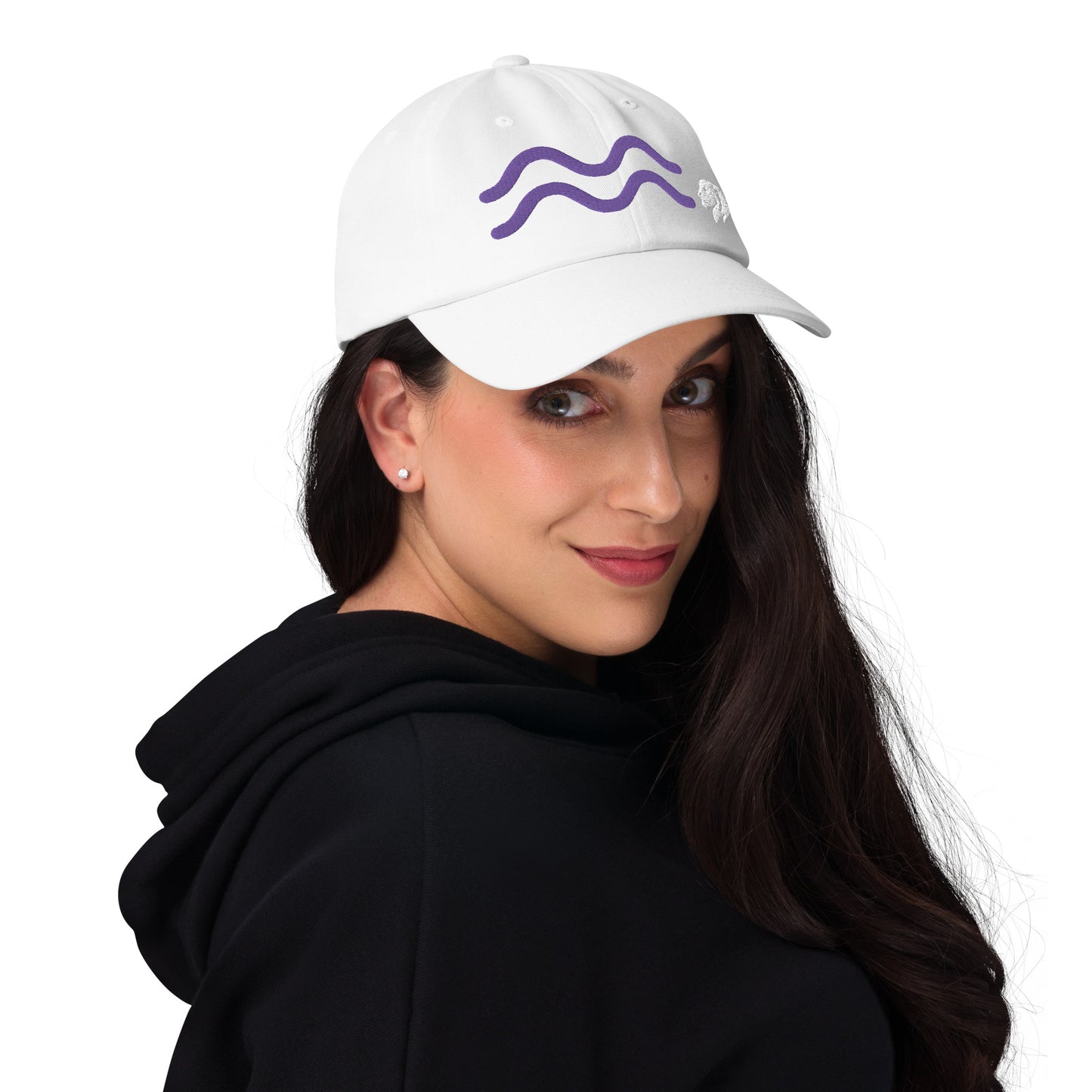 0802z Baseball Cap, Astrology Zodiac - Aquarius