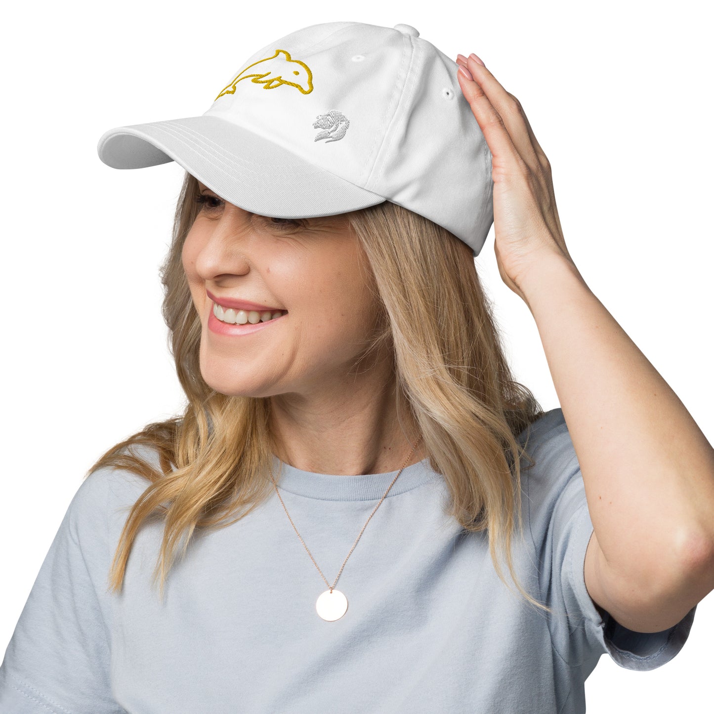 0802z Baseball Cap, Animal - Dolphin