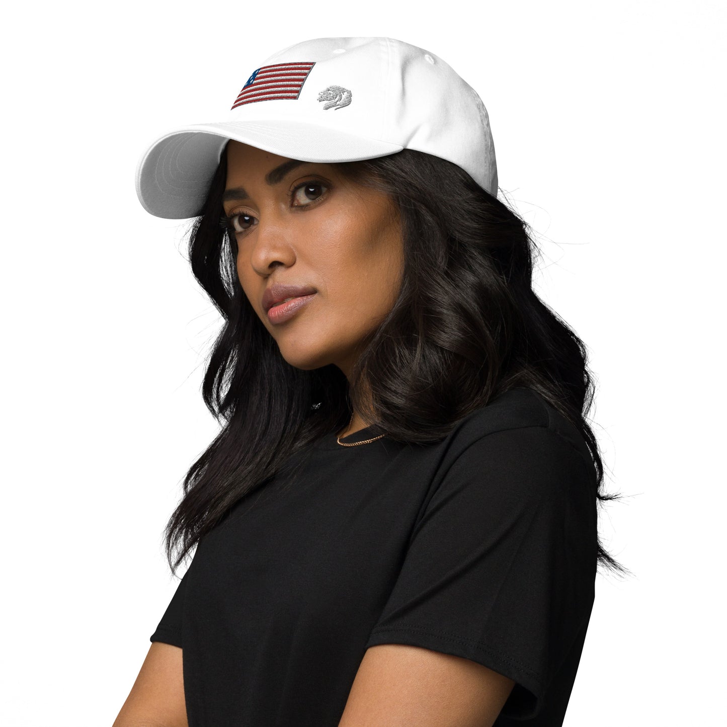 0802z Baseball Cap, USA - Flag