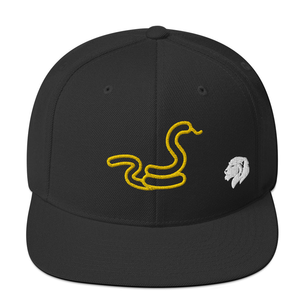 0803z Snapback Cap, Animal - Snake, 02