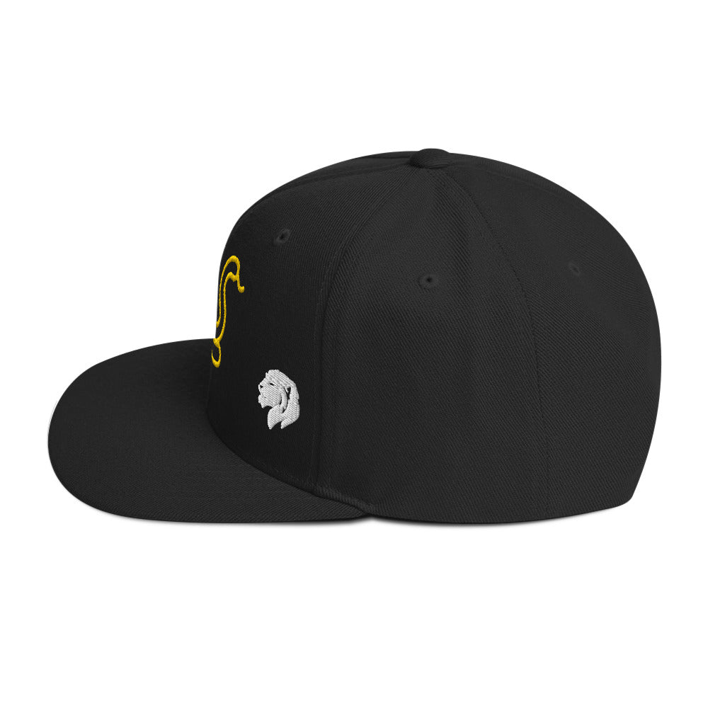 0803z Snapback Cap, Animal - Snake, 02