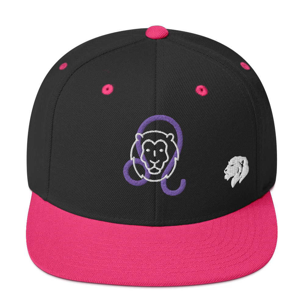 0803z Snapback Cap, Astrology Zodiac - Leo Lion, 02