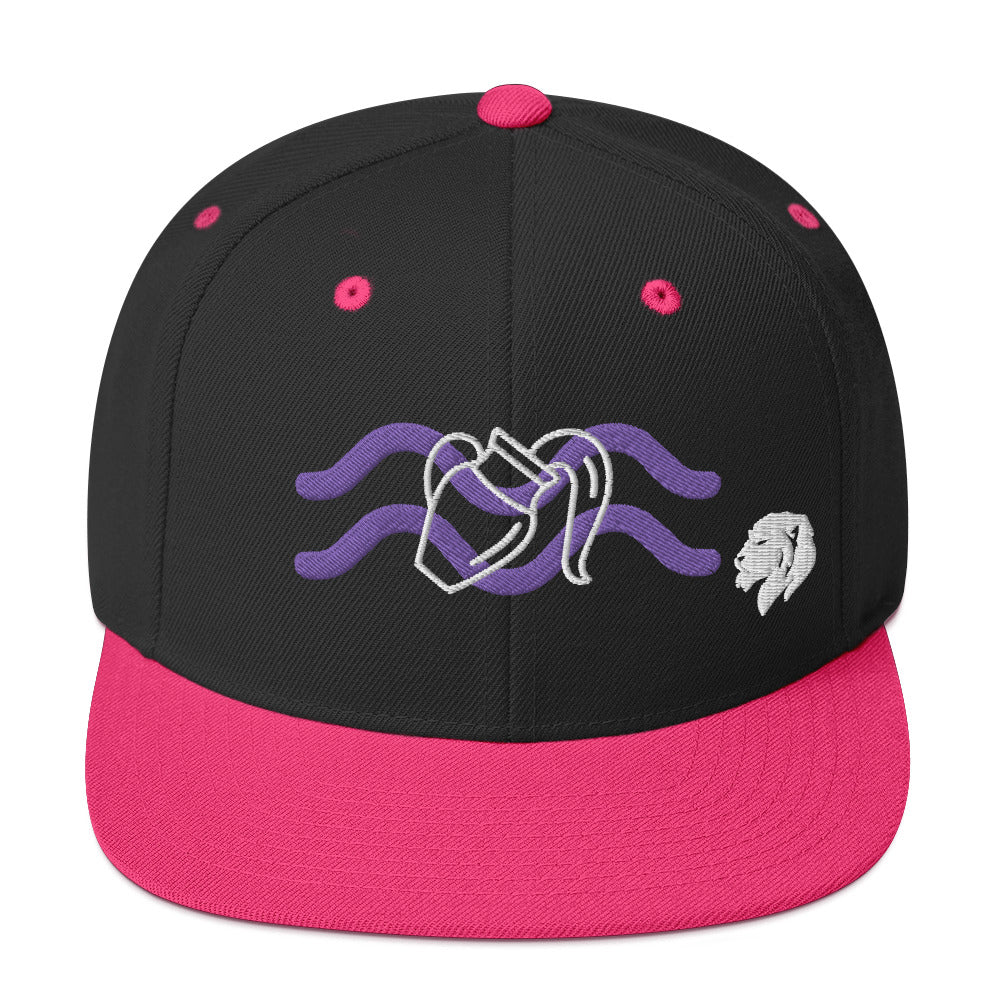 0803z Snapback Cap, Astrology Zodiac - Aquarius, 02