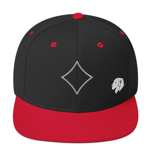 0803 Snapback Cap, Cards - Diamonds, 02