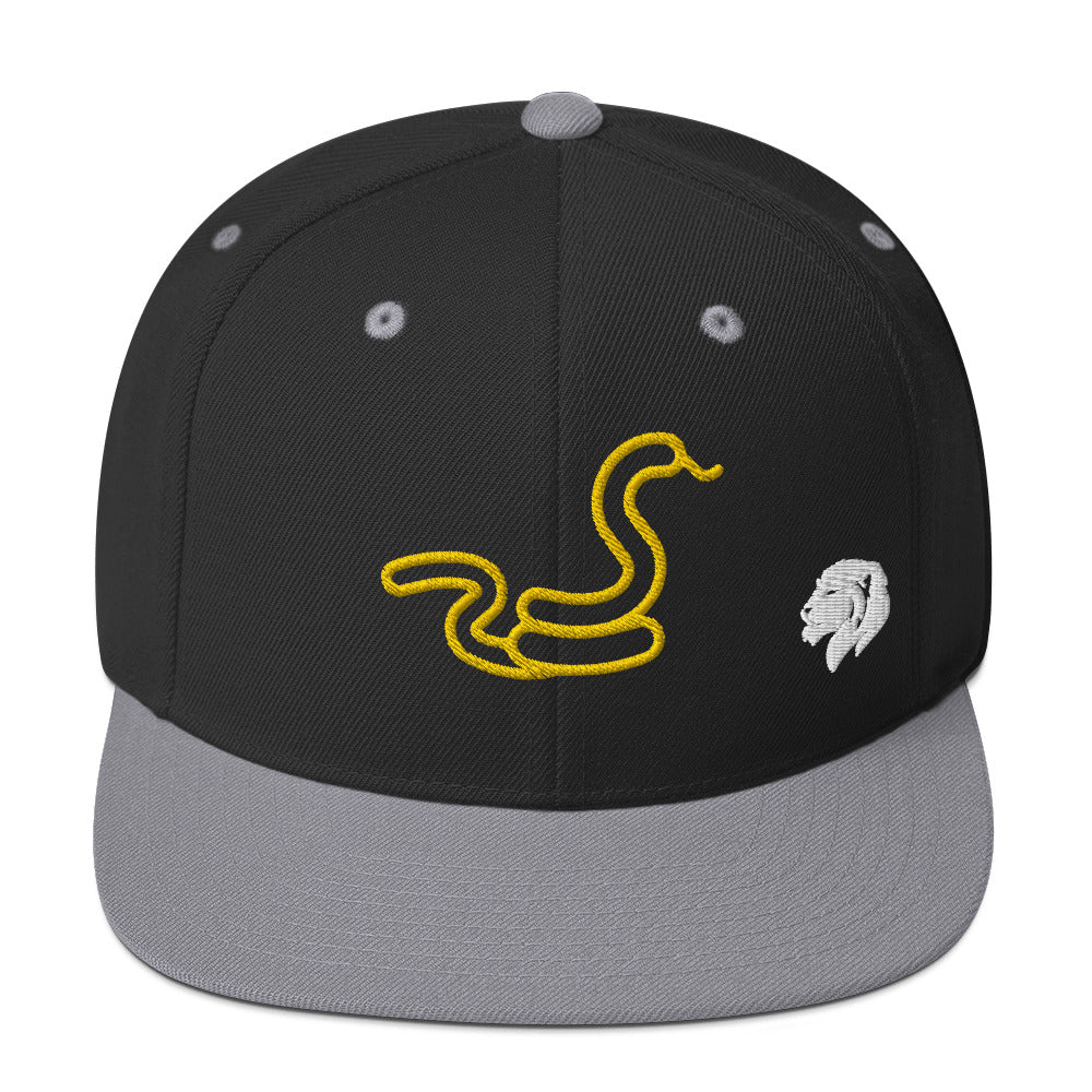 0803z Snapback Cap, Animal - Snake, 02