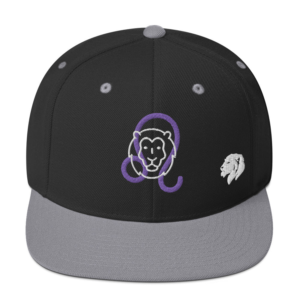 0803z Snapback Cap, Astrology Zodiac - Leo Lion, 02