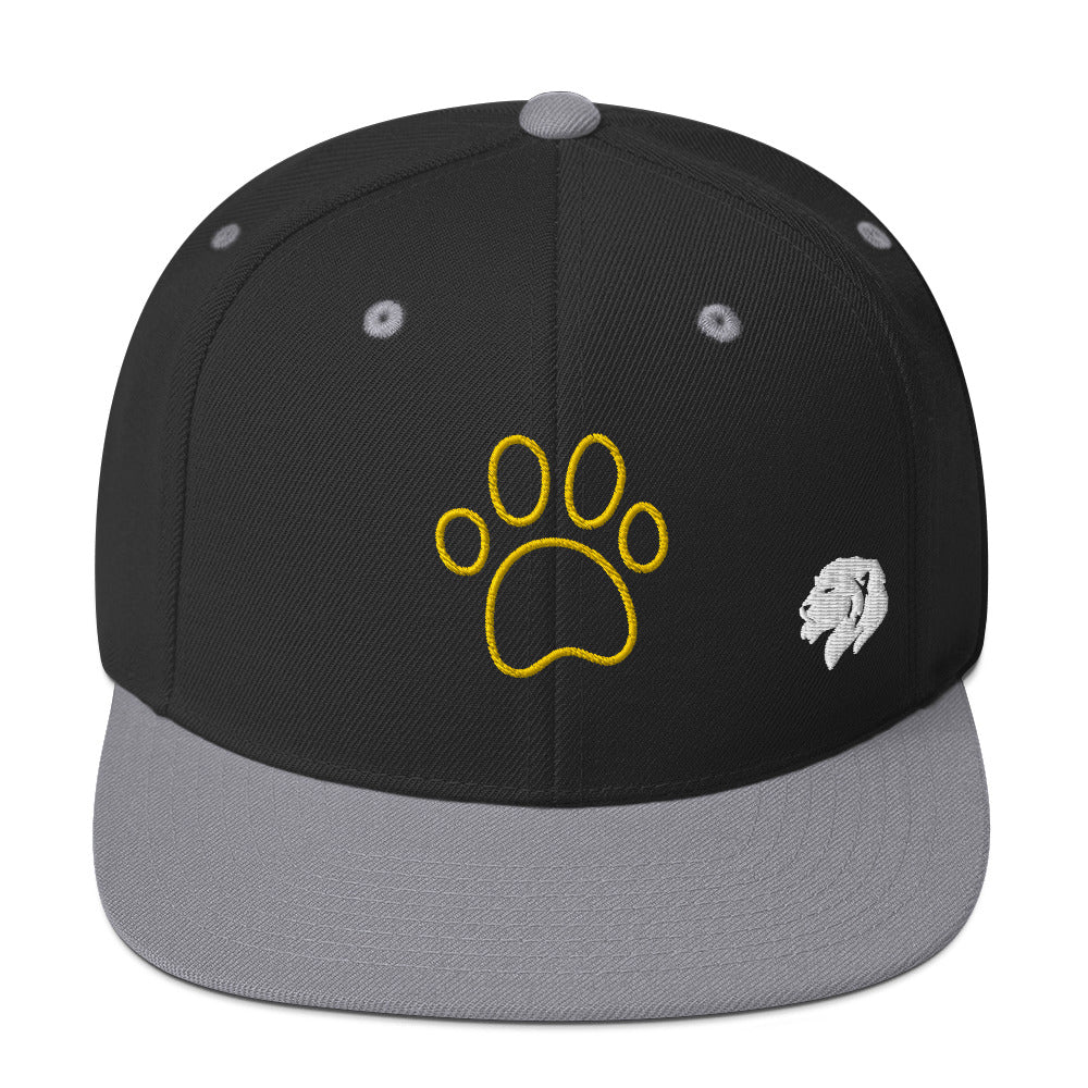 0803z Snapback Cap, Animal - Dog Paw, 02