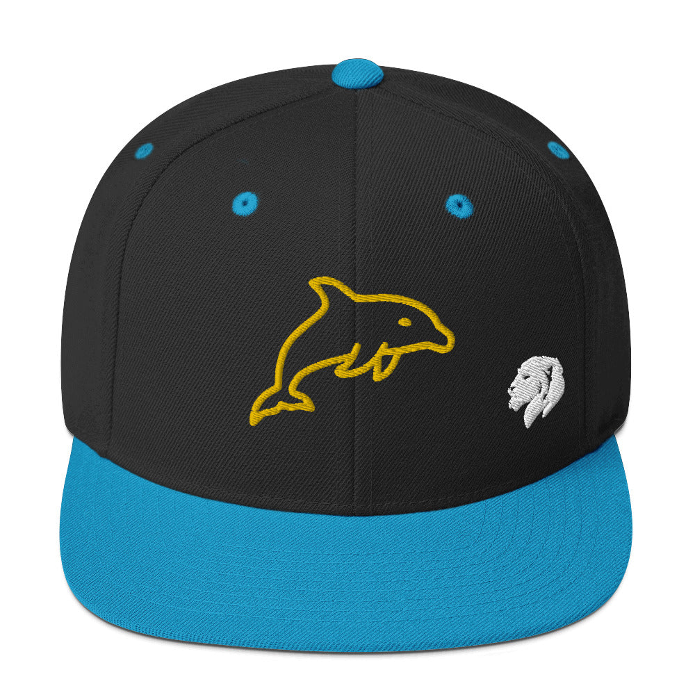 0803z Snapback Cap, Animal - Dolphin, 02