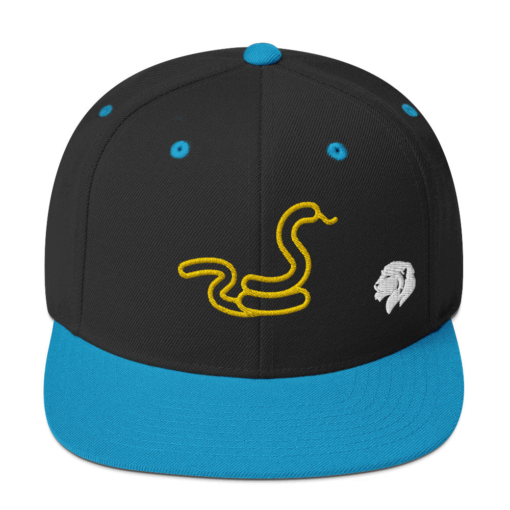 0803z Snapback Cap, Animal - Snake, 02