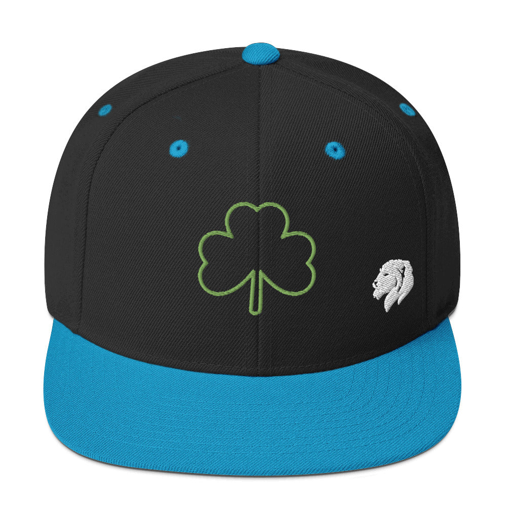 0803z Snapback Cap, Earth - Clover Shamrock Ireland, 02