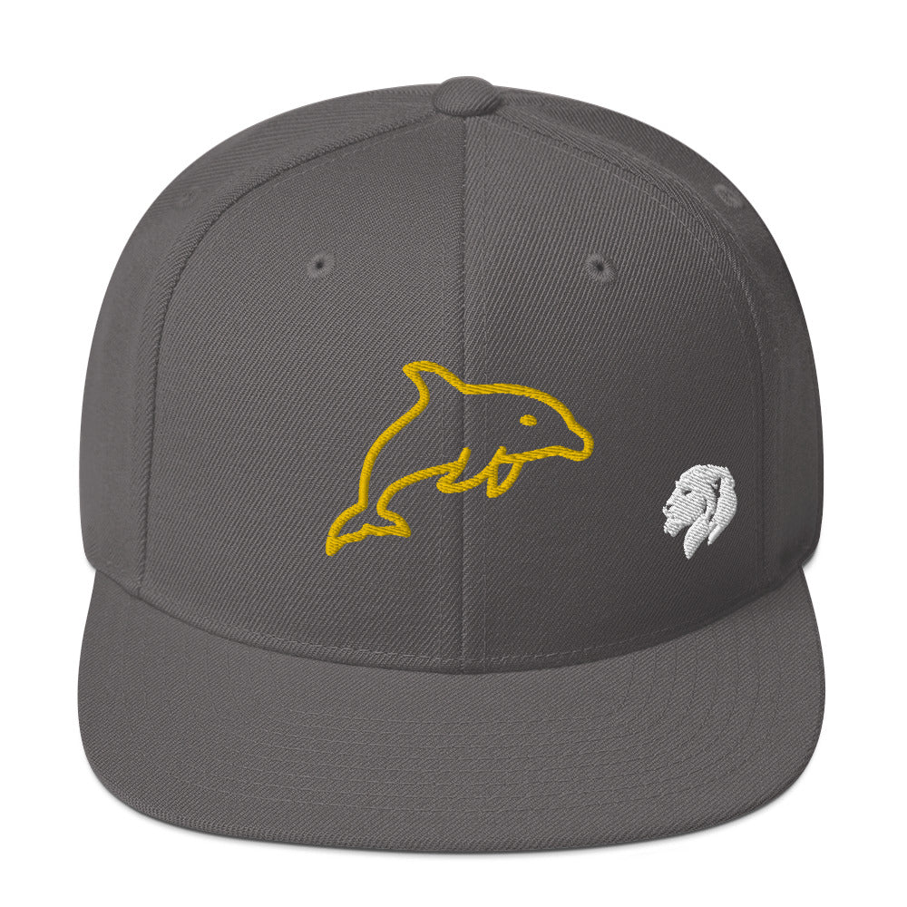 0803z Snapback Cap, Animal - Dolphin, 02