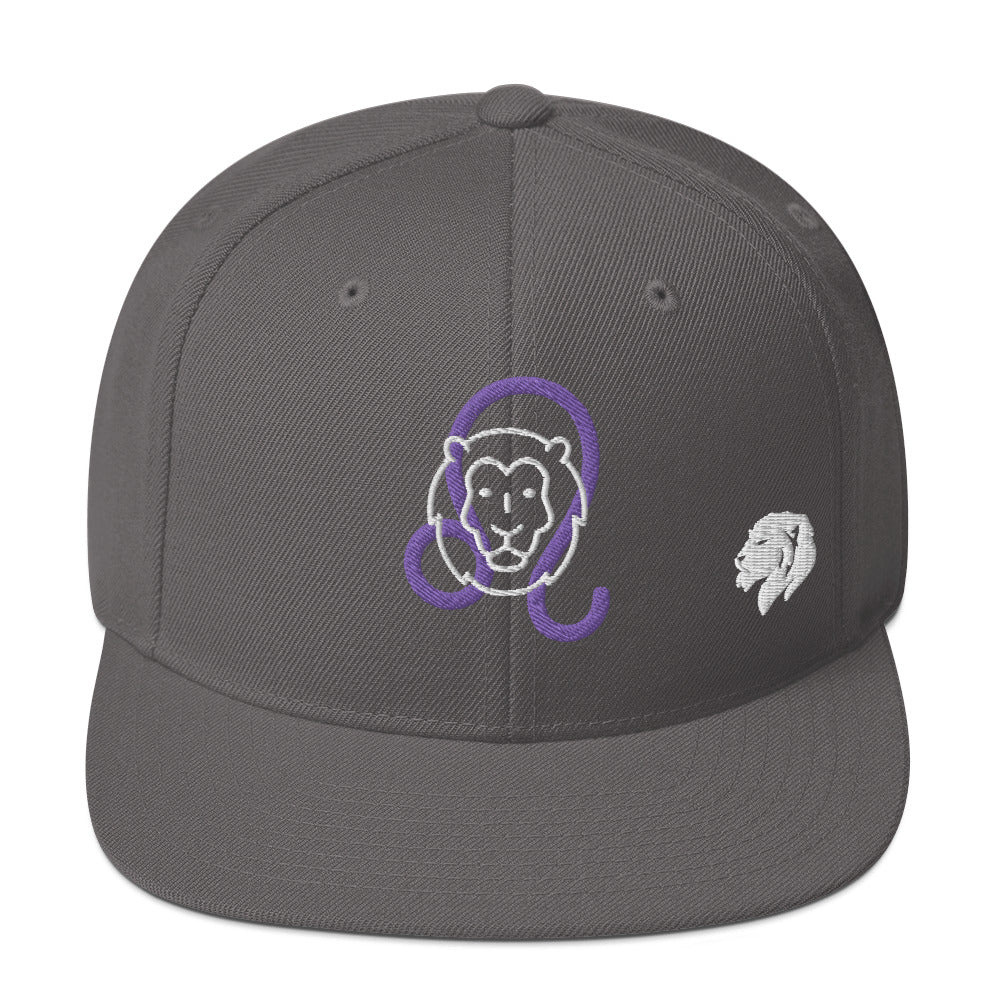 0803z Snapback Cap, Astrology Zodiac - Leo Lion, 02