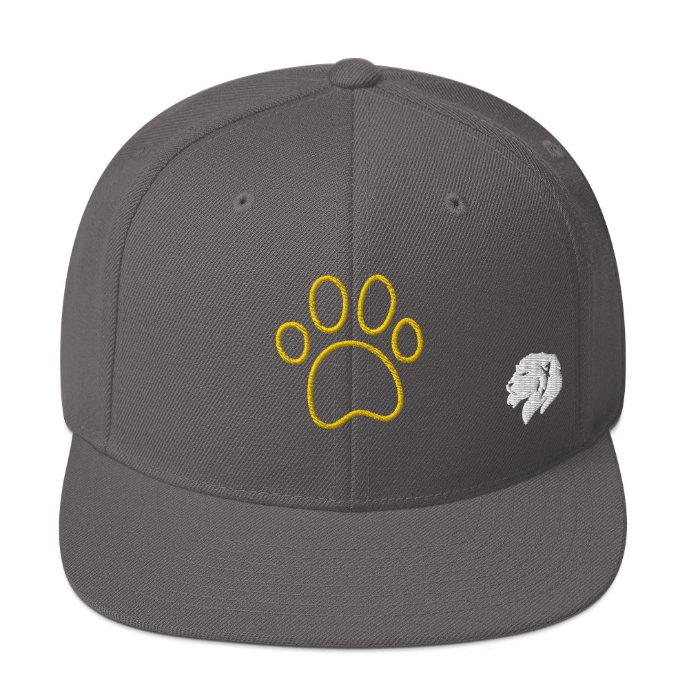 0803z Snapback Cap, Animal - Dog Paw, 02