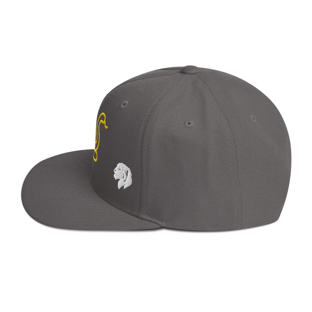 0803z Snapback Cap, Animal - Snake, 02