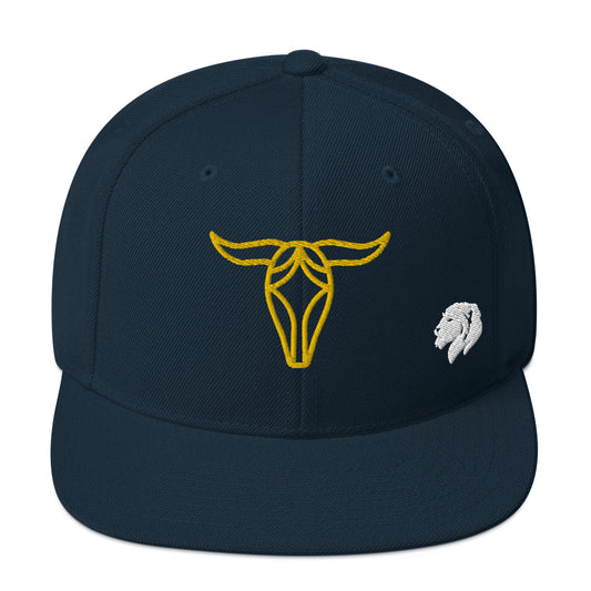 0803 Snapback Cap, Animal - Bull, 02