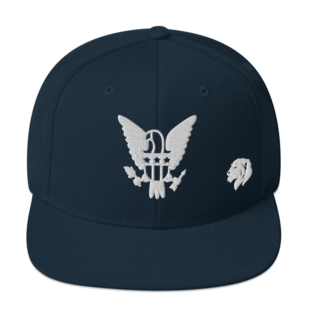 0803z Snapback Cap, USA - Eagle, 02