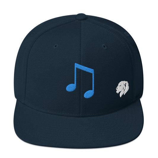 0803z Snapback Cap, Music - Note, 02