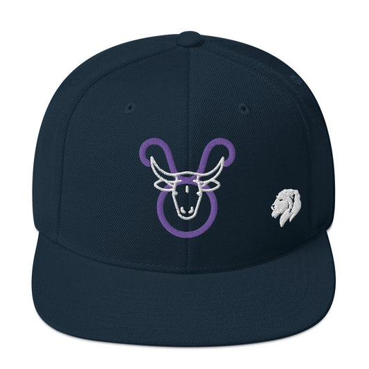 0803z Snapback Cap, Astrology Zodiac - Taurus Bull, 02